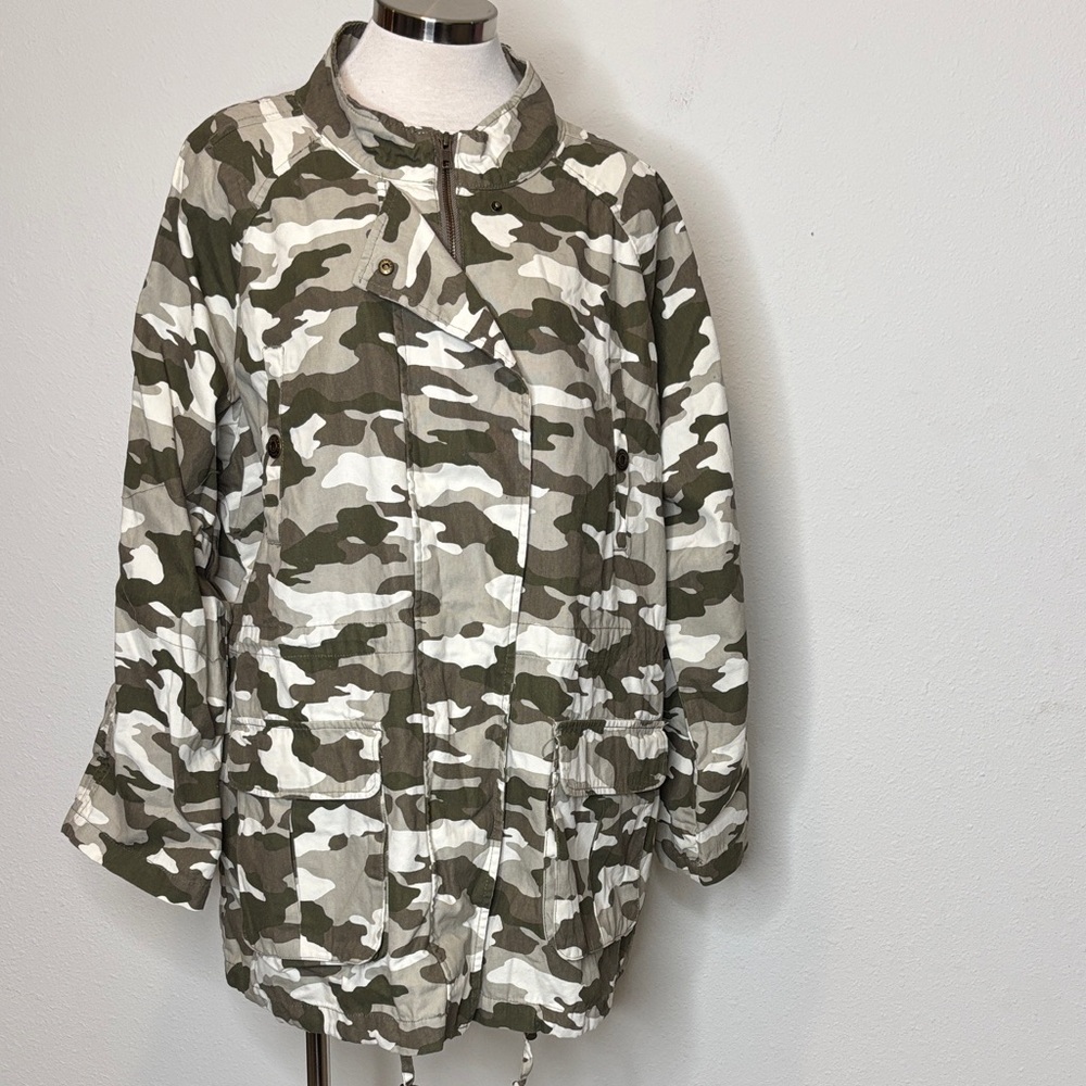 Kensie size 3X Camouflage Utility Jacket